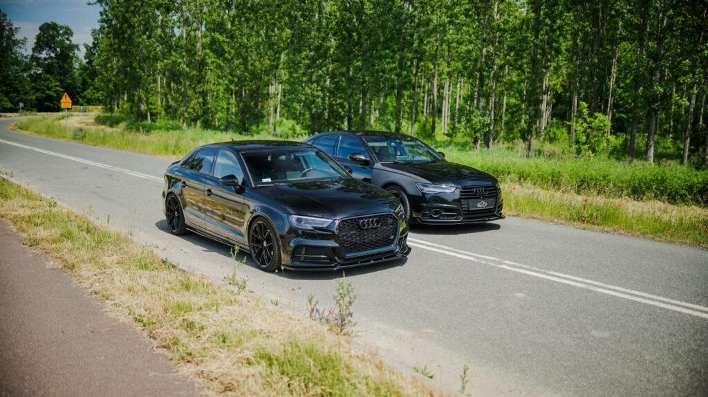 zmiana wyglądu audi