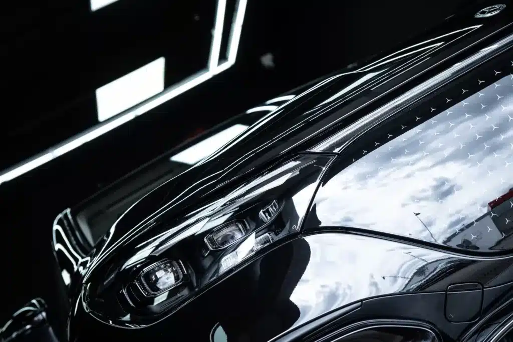 Zabezpieczenie lamp folią ochronną ppf